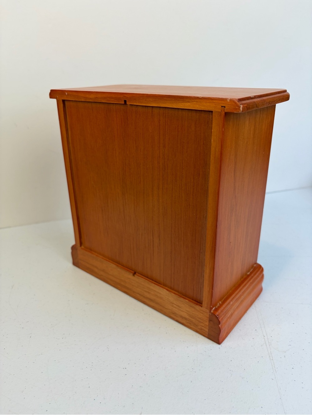 Vintage 90s Mom Decor Wood Heart Jewelry Box Country Cottagecore Grandma Storage - Picture 6 of 9
